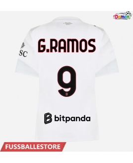 Günstige AC Milan Goncalo Ramos #9 Auswärtstrikot Damen 2026-27 Kurzarm